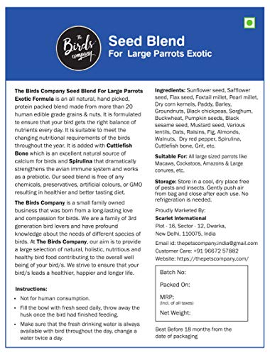 The Birds Company Exotic Seed