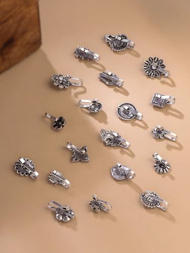 Rangriti Collection Oxidised Non Piercing