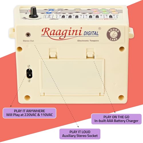 Raagini Digital, Electronic Tanpura by Sound Labs - Image 4