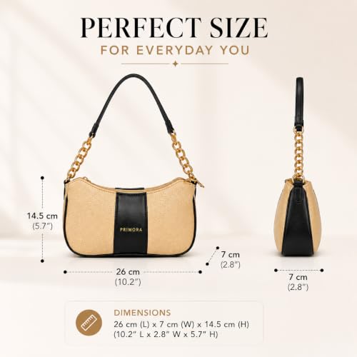 Colorblocked Shoulder Bag for Women