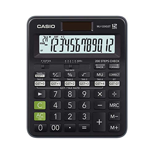 Casio MJ-120GST GST Financial Calculator (Black) - Image 6