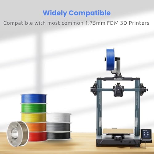 Elegoo PLA + 1.75mm 1KG 3D Printer Filament (Elegoo PLA+ Orange) - Image 7
