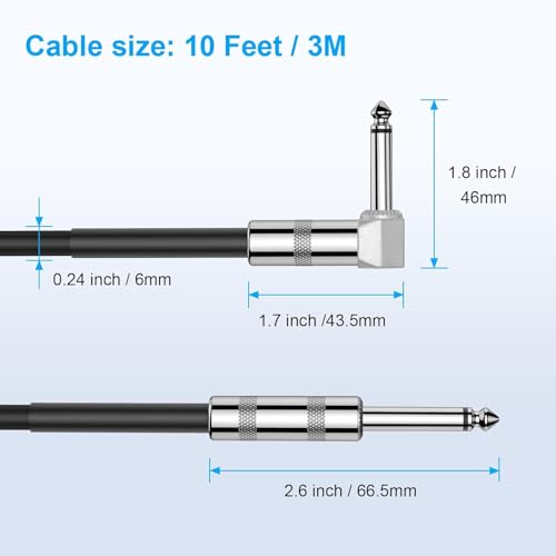 Guitar Cable 16 Feet Electric