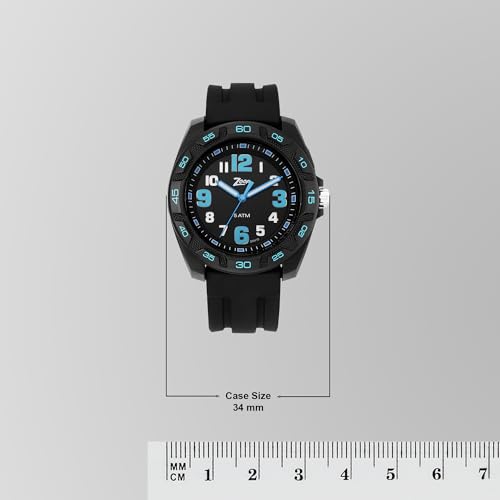 Zoop Analog Black Dial Unisex-Child Watch-16016PP02 - Image 7