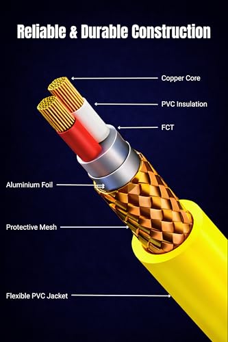 6.35mm TRS to XLR Male Balanced Audio Cable Professional 1 Meter - Image 5