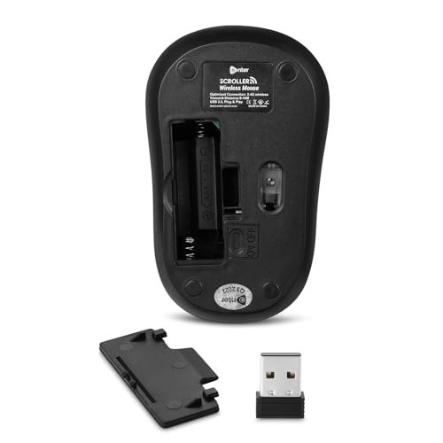 Enter Optical Scroller Wireless Mouse