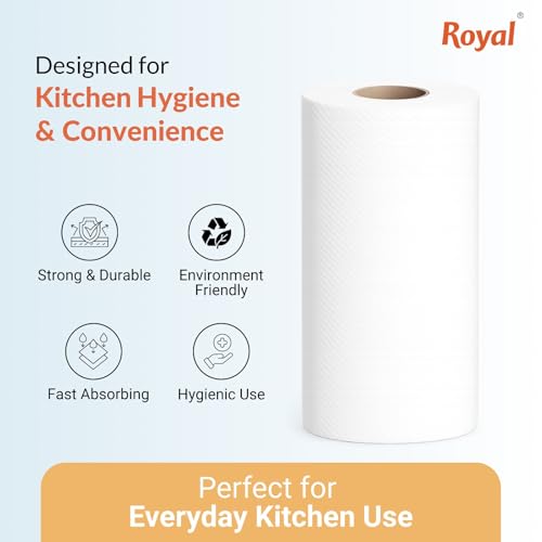 Royal Silky Kitchen Tissue Rolls