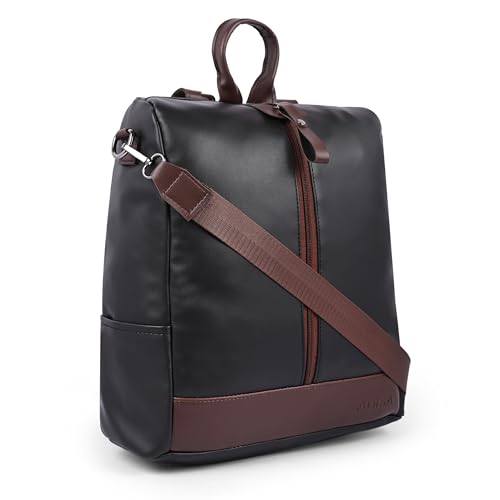 ADISA Faux Leather Unisex Backpack
