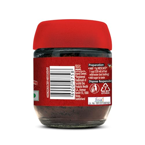 Nescafé Classic Instant Coffee Powder, 24g Jar - Image 7