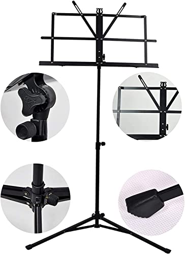 Foldable Height Adjustable Steel Music