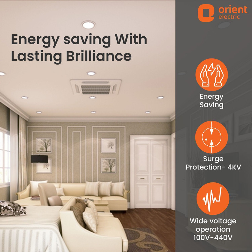 Orient Electric Moonlite 6W Recess