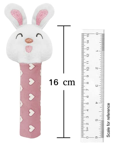 Pikipo Bunny Face Rattle Soft
