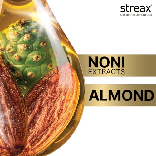 Streax Shampoo Hair Colour Black