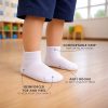 Supersox Ankle White School Uniform