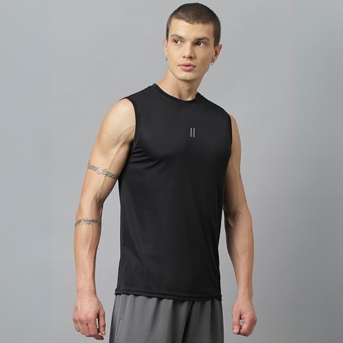 ATICX Men's Polyester Sports Sleeveless