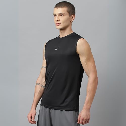 ATICX Men's Polyester Sports Sleeveless