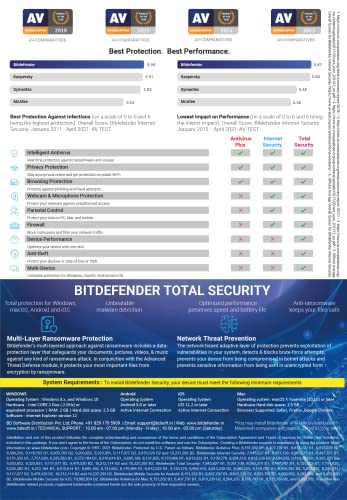 Bitdefender - 5 Devices,3 Years