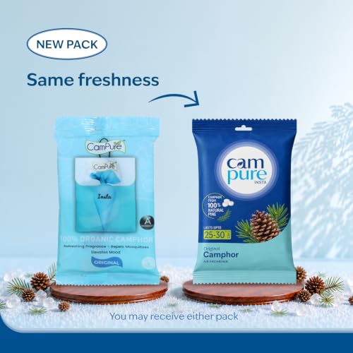 CamPure Camphor Insta Pouch Pack