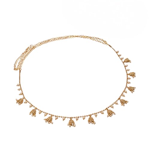 Traditional Golden Beads Waist Hip