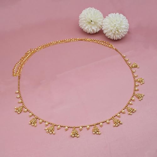 Traditional Golden Beads Waist Hip