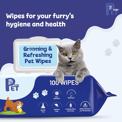 Grooming Wet Wipes 200 Count