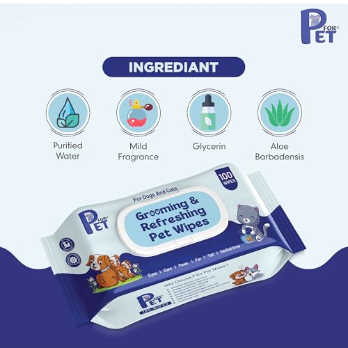 Grooming Wet Wipes 200 Count