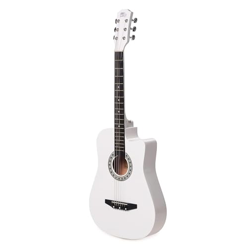 Intern INT-38C-WH 38 Inch Cutaway