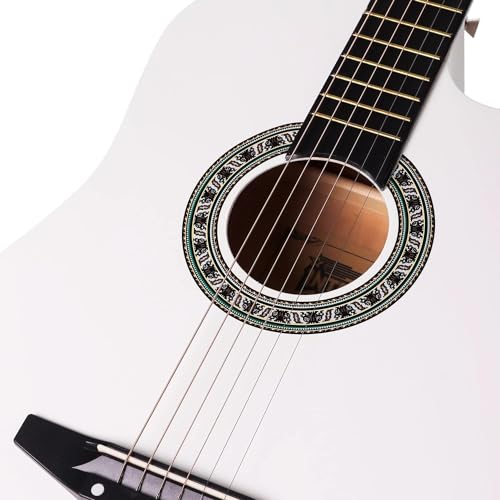 Intern INT-38C-WH 38 Inch Cutaway