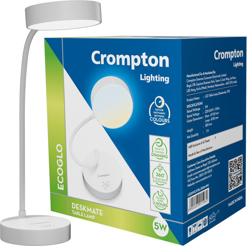 HALONIX Flexi 360 4-in-1 Multipurpose Study Lamp (26 cm, White) - Image 7