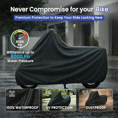 Autofy 100% Waterproof Bike Cover