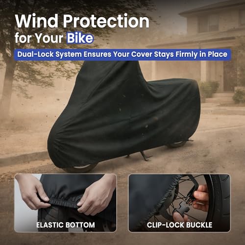 Autofy 100% Waterproof Bike Cover