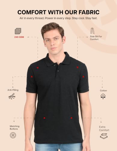 Scott International Men's Cotton Polo