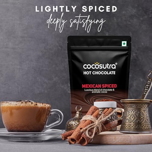 COCOSUTRA Mexican Spiced Hot Chocolate Mix, 100 g - Image 5