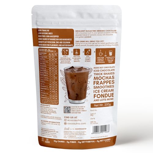 COCOSUTRA SUGAR FREE Drinking Chocolate