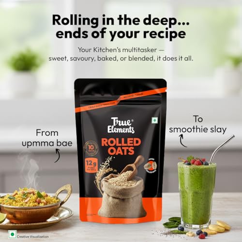 True Elements Rolled Oats 1.2kg