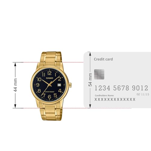 Casio Enticer Men Analog Black Dial Men MTP-V002G-1BUDF (A2311) - Image 6
