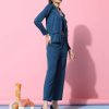 SIRIL Women's Polyester Solid Co-Ord Set - Image 3