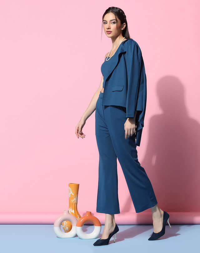 SIRIL Women's Polyester Solid Co-Ord Set - Image 6