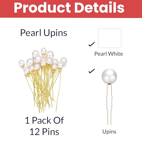 TEMPERIA Pearl Hair Accessories