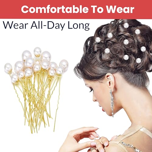 TEMPERIA Pearl Hair Accessories