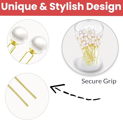 TEMPERIA Pearl Hair Accessories