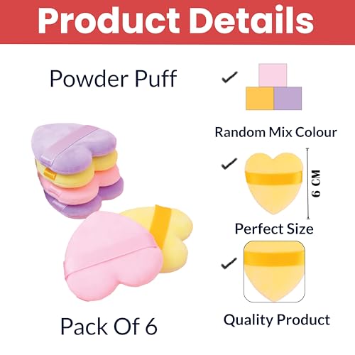 TEMPERIA Powder Puff for Women