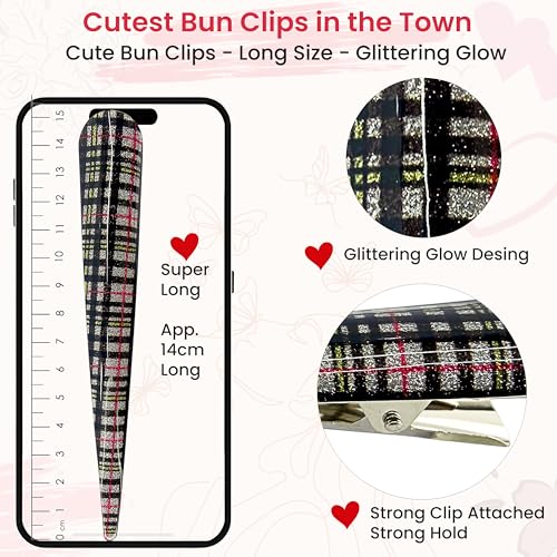 TEMPERIA Hair Bun Clip