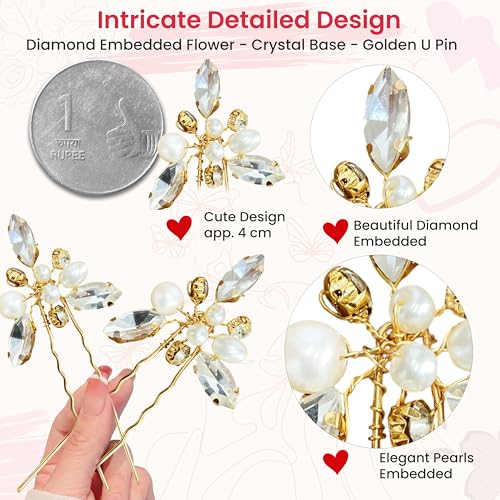 TEMPERIA Diamond Pearl U Pins