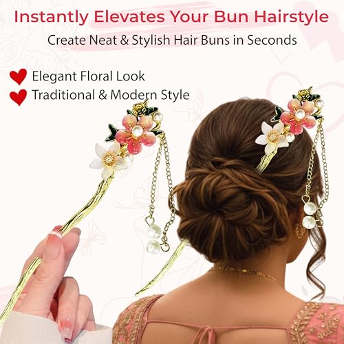 TEMPERIA Hair Bun Stick