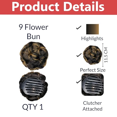 TEMPERIA Hair Buns for Women