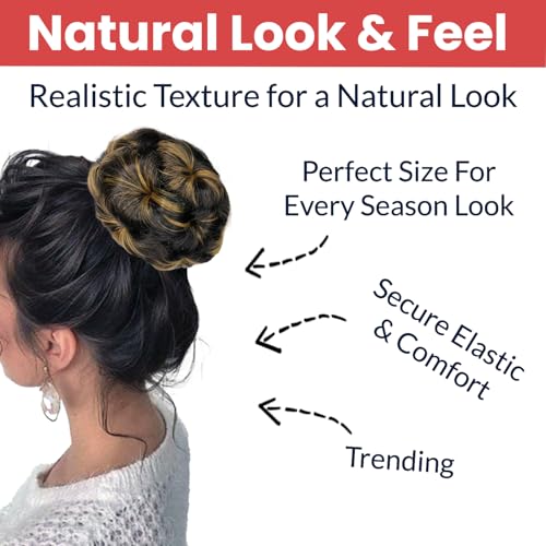TEMPERIA Hair Buns for Women