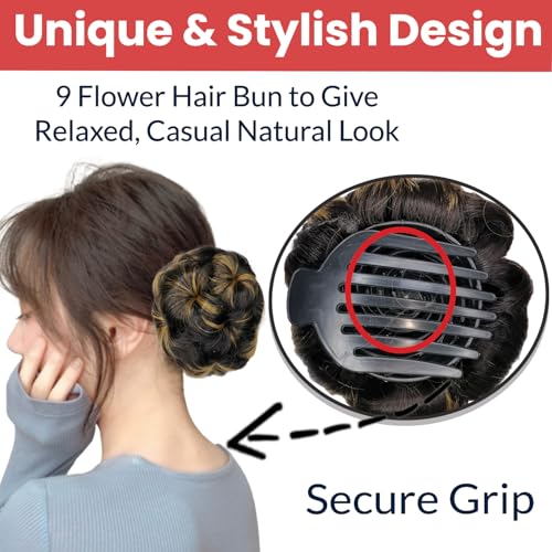 TEMPERIA Hair Buns for Women