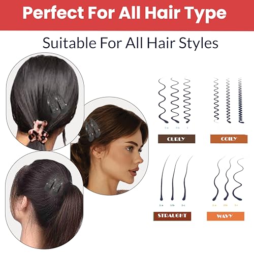 TEMPERIA Tic Tac Hair Clips