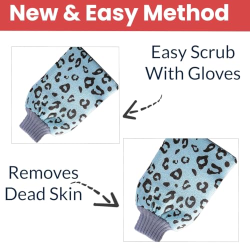 TEMPERIA Exfoliating Body Scrub Glove